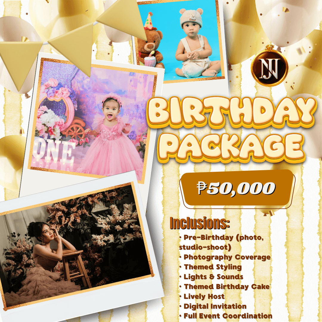 Birthday 50K package brochure