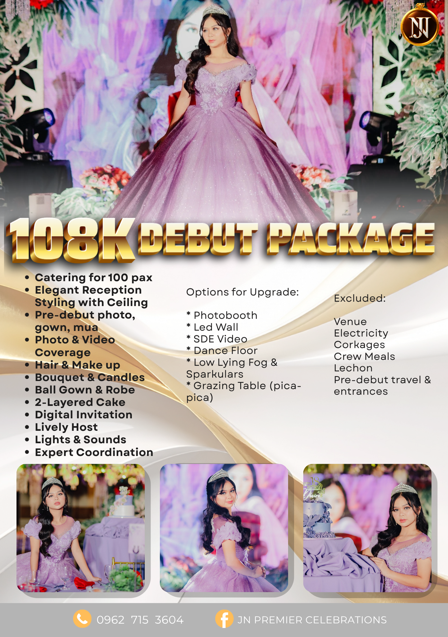 108K Debut package brochure