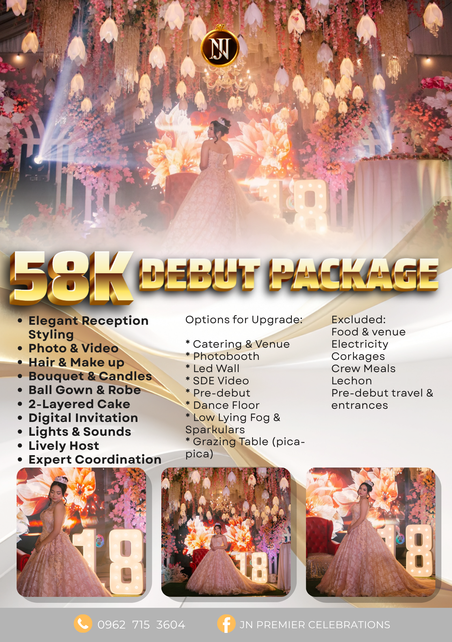 58K Debut package brochure