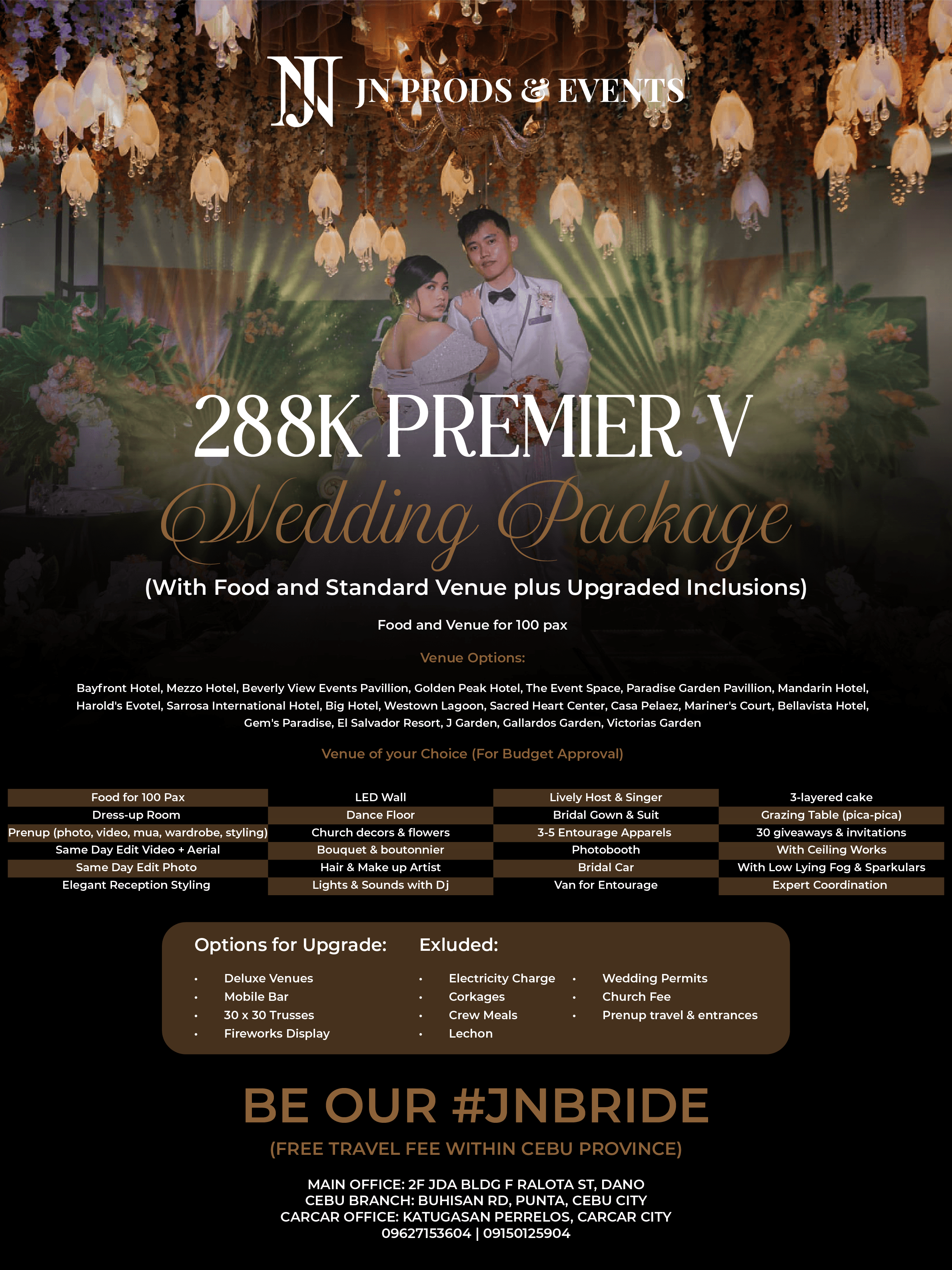 Premier V package brochure